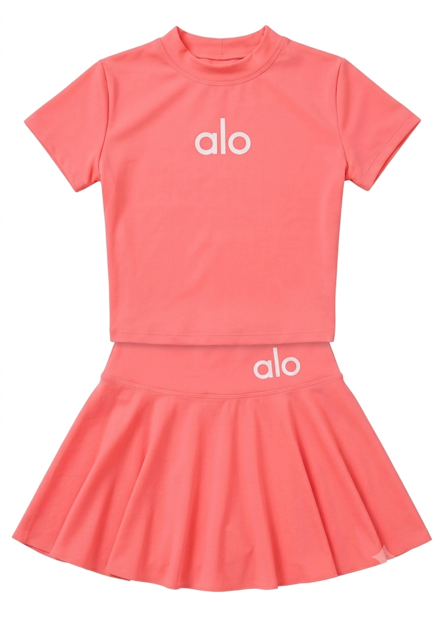 Conjunto ALO top y falda